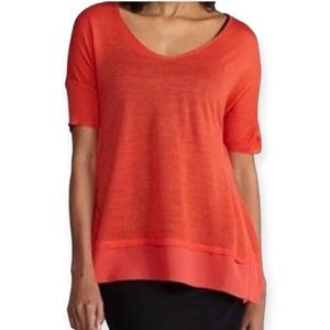 Eileen Fisher Orange Blouse